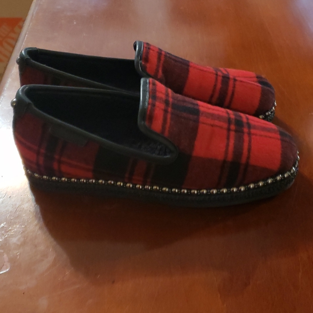 Chelsea and violet shoes, size 8 1/2, color red N - Picture 2 of 5